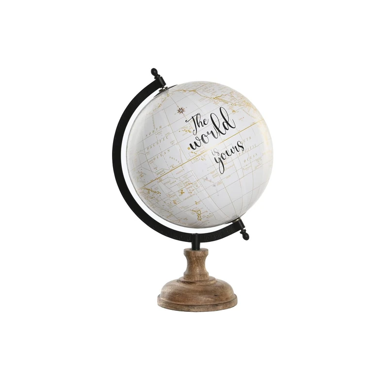 Terrace Globe PVC Mango 20 x 20 x 33 cm White