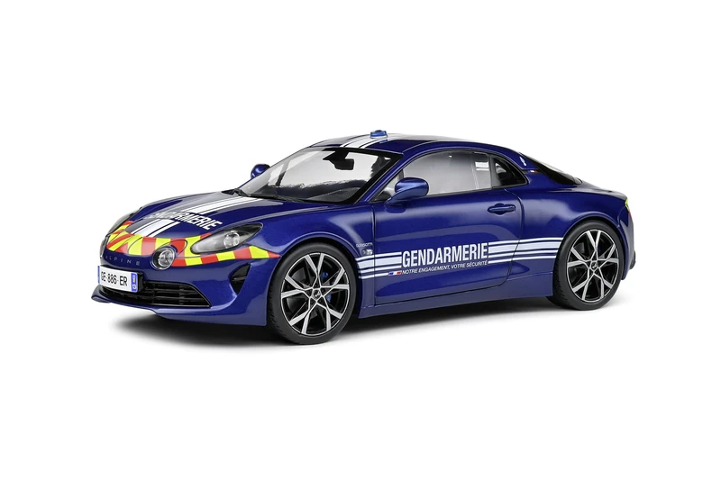 Solido 1:18 Alpine A110 GENDARMERIE Blue 2023