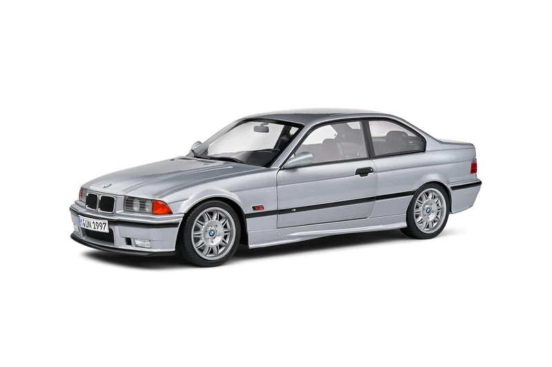 Solido BMW E36 M3 Coupe 1990 (Silver) 1:18 Scale Diecast Model