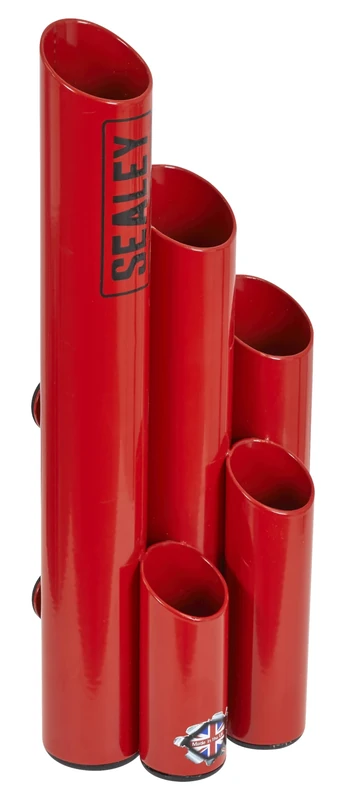 Sealey Large Magnetic Cable Tie Holder with 500 Cable Ties - Red - APCTHRXL - Image 1