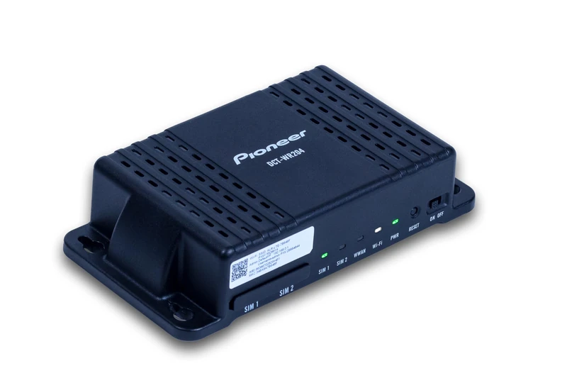 Pioneer DCT-WR204-SH RV Wi-Fi router with external Wi-Fi antenna, amplifier function, 2 LAN ports, 2 SIM slots, Smartphone support, timer function - Image 1