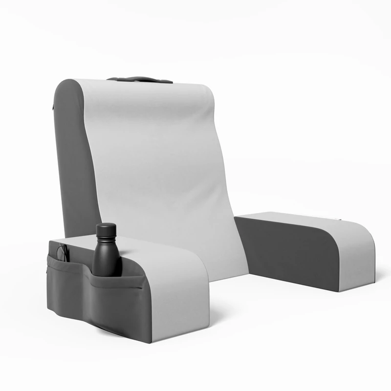 Kolbs Reading Pillow | Full Support for Extra Comfort Solid Foam | Back Cushion for Bed, TV Seat, Book, Game Cushion - Back Support Cushion for Bed, Backrest, Chair (60 CM)