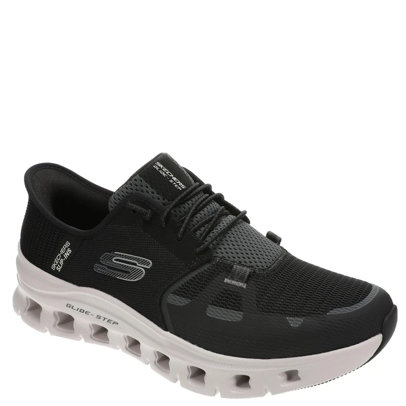 Skechers Men's Glide-Step Pro Hands Free Slip-in Sneaker, Black, 5.5 UK Wide