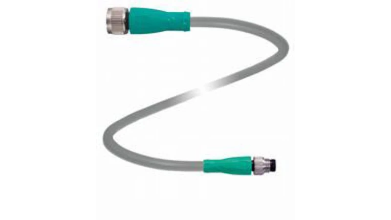 Pepperl+Fuchs 210858 Sensor/Actuator Connector M12, M8 Plug, Straight, Female, Straight 0.60 m Pole