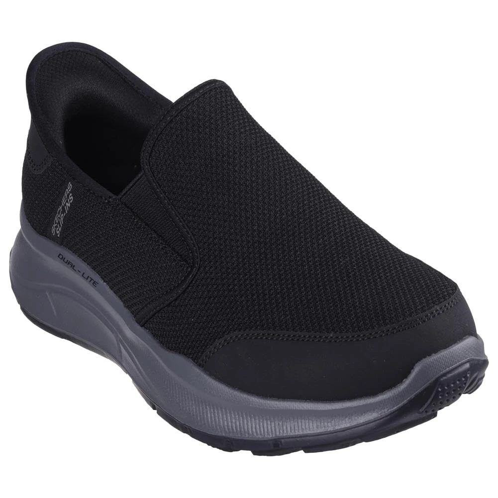 Skechers Men's Hands-Free Slip-ins Equalizer 5.0 Drayze Trainers, Black Dark Grey, 9 UK