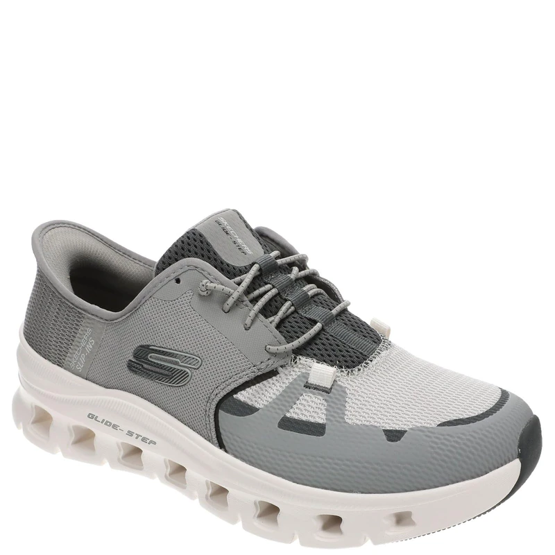 Skechers Men's Glide-Step Pro Hands Free Slip-in Sneaker, Gray/Charcoal, 7.5 - Image 1