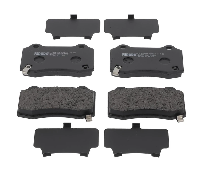 FERODO Brake Pads | FDB5359 | OE-Matching Quality | Eco-Friction Fuse+ Technology | Pack of 4