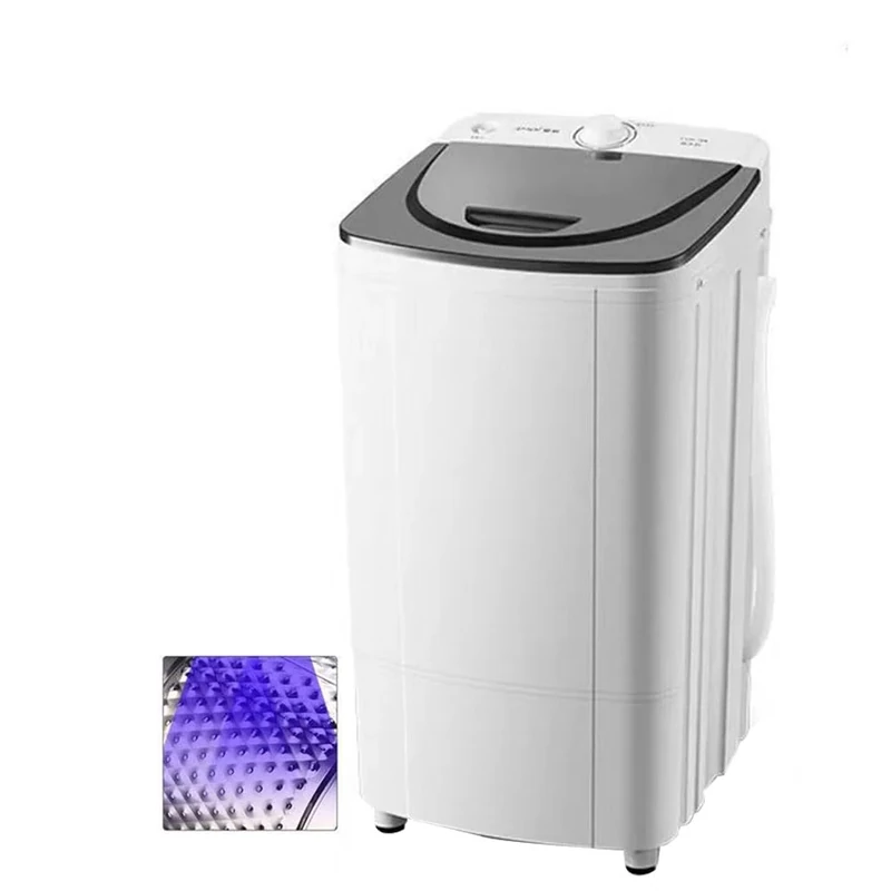 forestalk 10kg Spin Dryer, Energy&Power Saving Spinner, 360° blue light, 2800 RPM Portable Clothes Dryer, Gravity Drain dryer