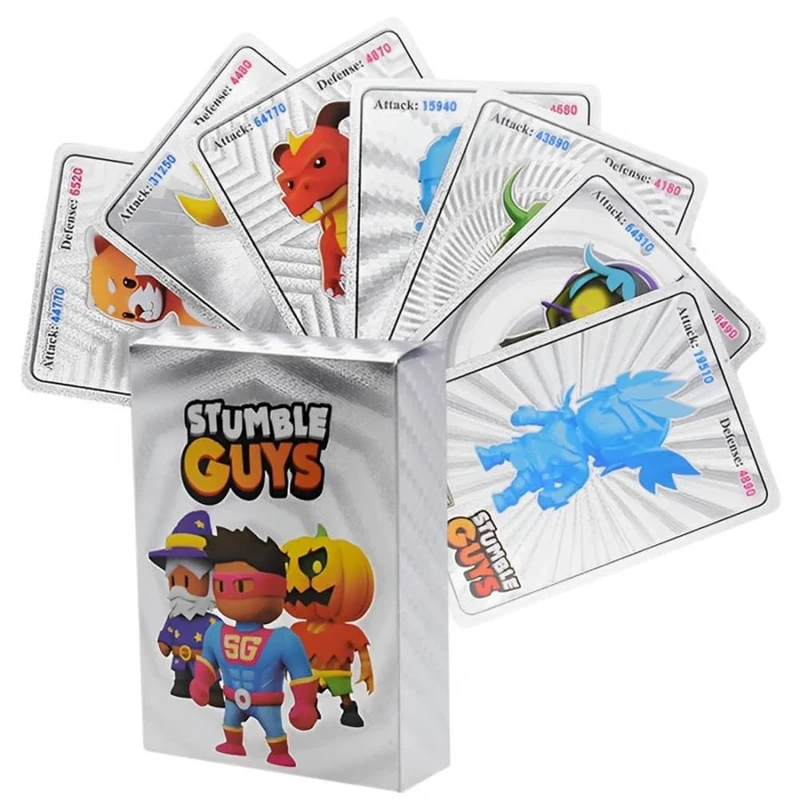 MGKEOUF Stumble Cards 55 Pcs Stumble Cards Collecting Surrounds of Stumb Games, Stumble Card Games Trading Cards Favorite for Fans, Children and Adults