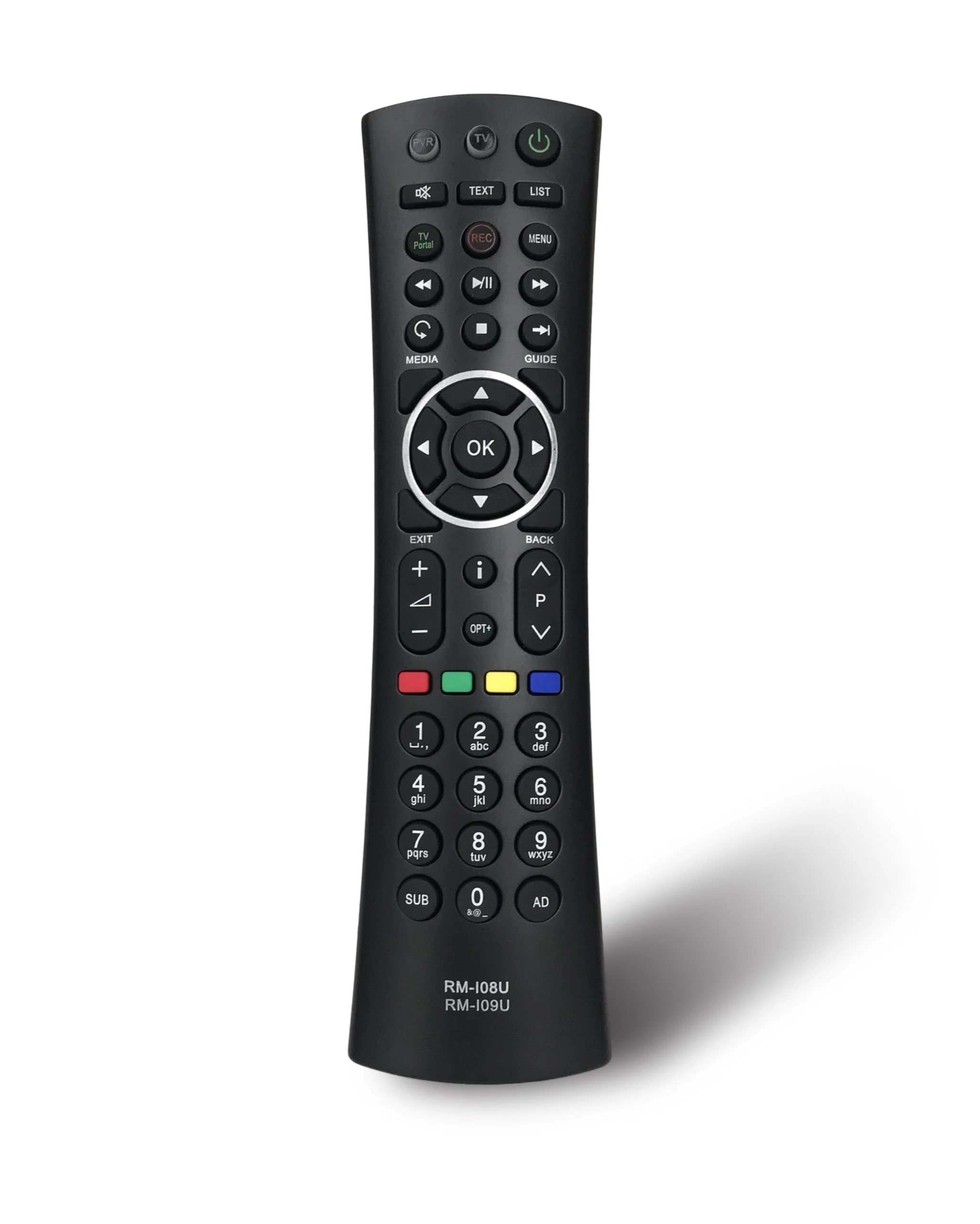 Replacement Remote Control for RM-I08U RM-I09U Humax HDR-2000T HDR-1100S HB-1000S HDR-1010S HDR-1000 HDR-1800T HDR-1100 Freesat FreeTime Satellite Receiver