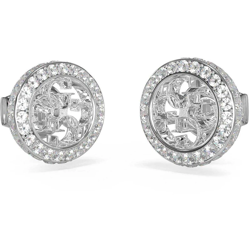 Earrings GUESS 4G Crush JUBE04164JWRHT-U stainless steel