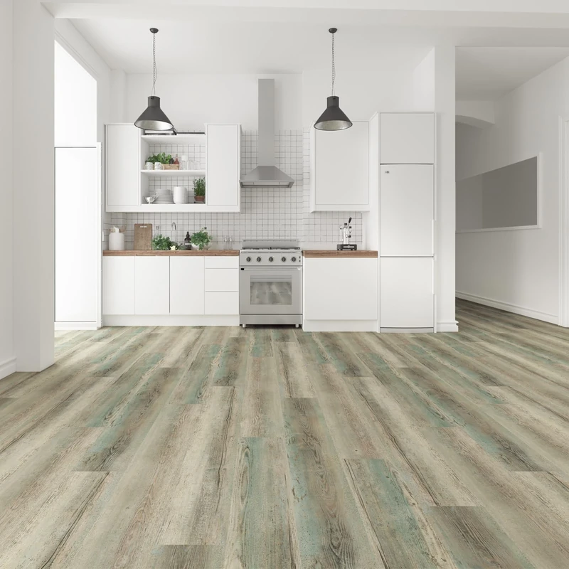 FLOREXP Vinyl flooring - Linoleum Flooring with Wood Effect, Peel and Stick, Floor Tiles, Self-Adhesive, 2.0mm 36 Pieces, Waterproof for Kitchen, Living Room(5.02m²,Classic Pine)