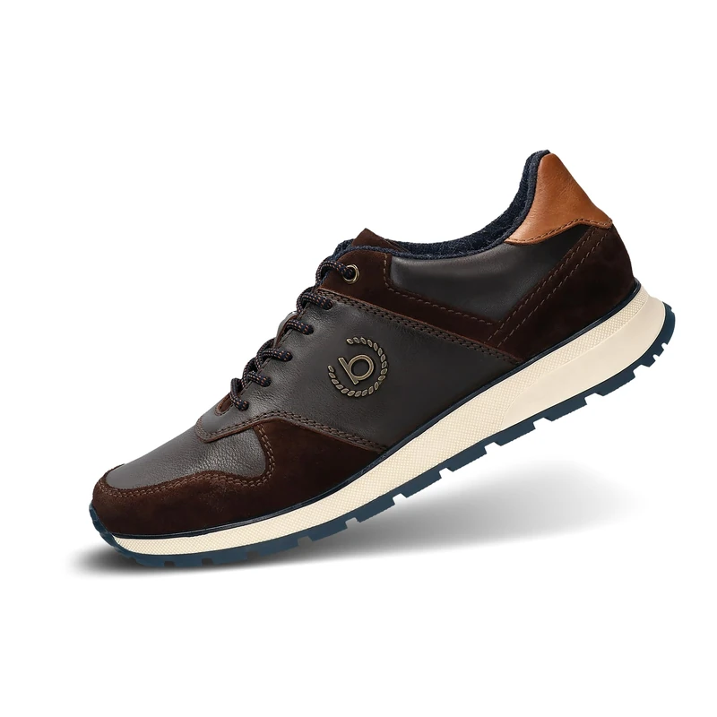 bugatti Men's 331-APA02 Low Shoes, Dark Brown, 46 EU, Dark Brown, 12 UK