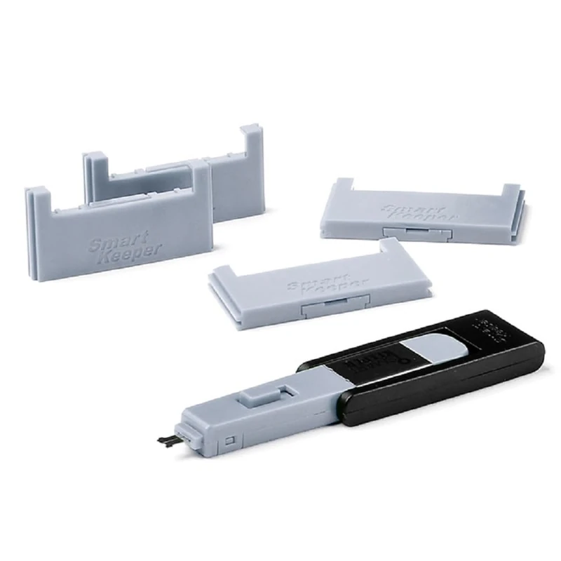SmartKeeper Essential / 4 x CF Port Blockers with 1 x Lock Key Mini/Grey - Image 1