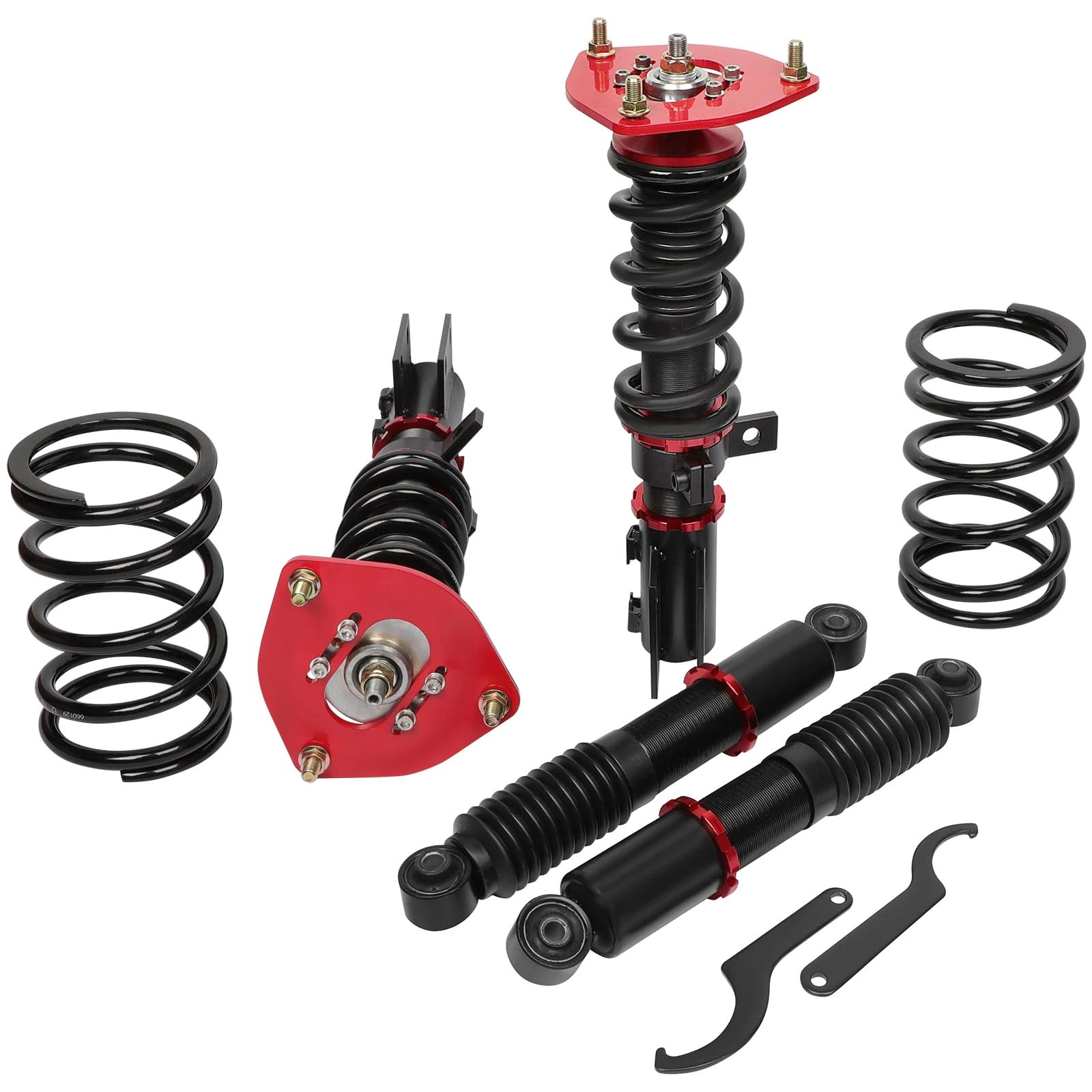 Coilovers Struts fit for Hyundai for Veloster 2012-2015 Adjustable Height Coil Spring Shock SCITOO Suspension Assembly Struts Kit