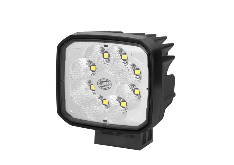 HELLA 1GA 995 706-011 LED-Worklight - Ultra Beam S - 12/24V - 4400lm - Screw Connection - Foot-mounted - Work light, glare-free - Plug: DEUTSCH plug - Quantity: 1