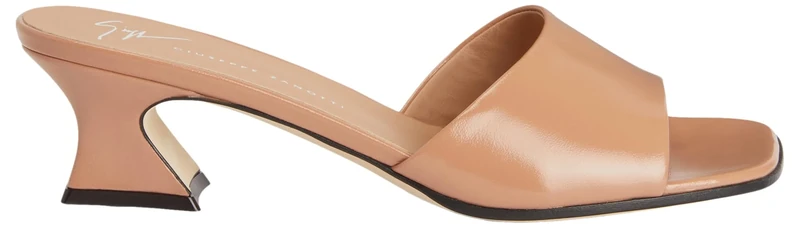 Giuseppe Zanotti Solhene 45 Sandals - Beige Leather Size 3 - Image 1