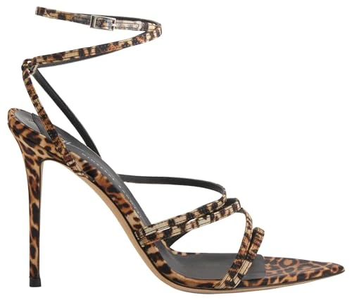 Giuseppe Zanotti, Intriigo Claire Sandals, 7.5, Multicolor Fabric