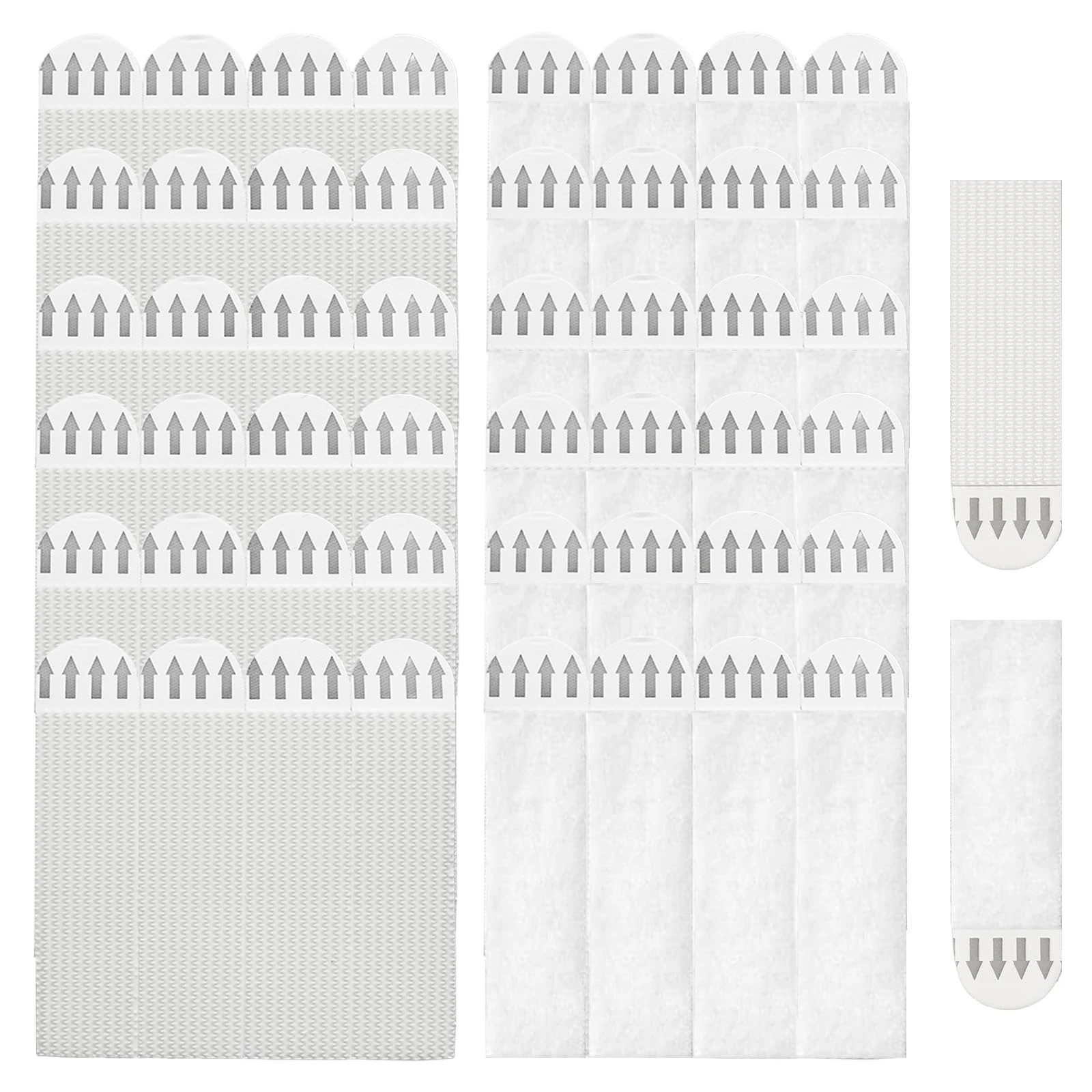 48 PCS Heavy Duty Wall Stickers No Nails Picture Hanging Strips Photo Frame Stickers for Wall Water-Resistant Double Sided Adhesive Strips