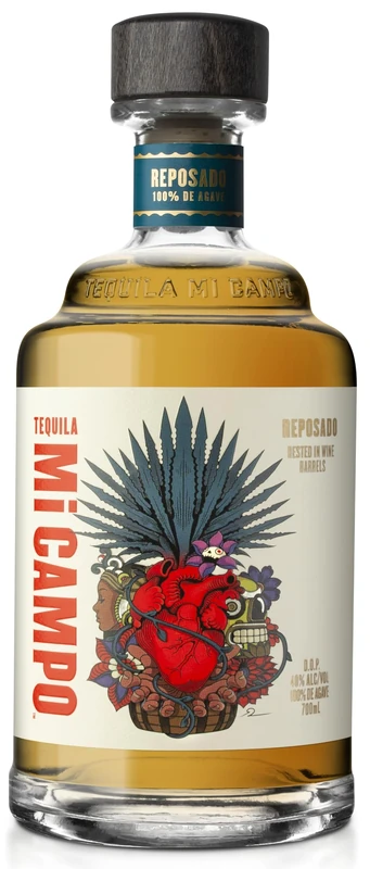 Mi Campo Reposado 100% Agave Tequila, 70cl