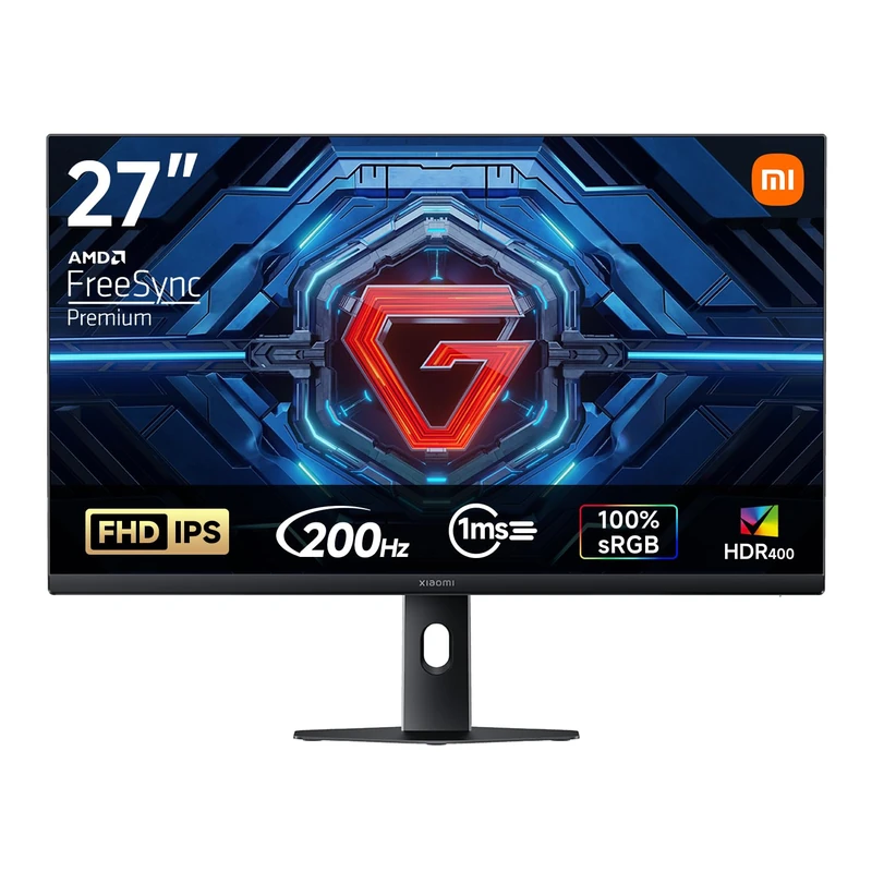 XIAOMI Monitor A27i – 27" Full HD IPS Display, 100Hz Refresh Rate, Low Blue Light Certified, HDMI & VGA Ports, Ultra-Slim Bezel, Tilt Adjustable – UK Version - Image 1