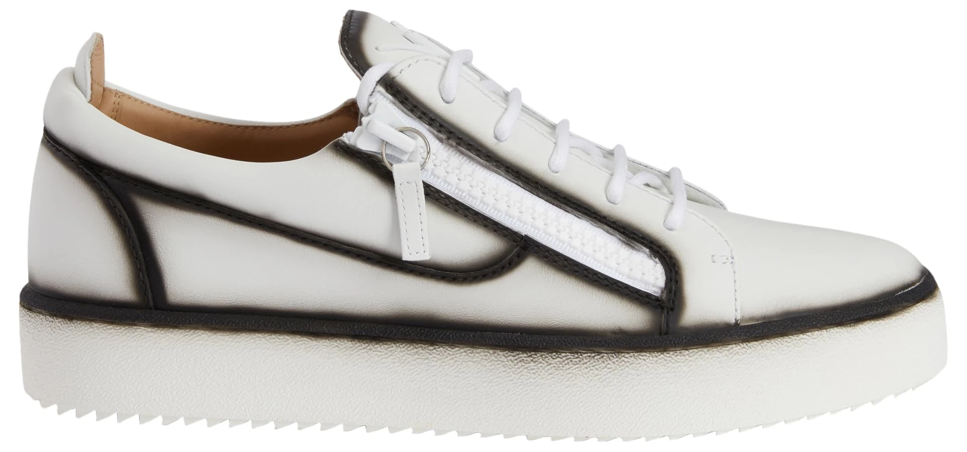 Giuseppe Zanotti, Frankie Low Top Sneakers, 9, Brown