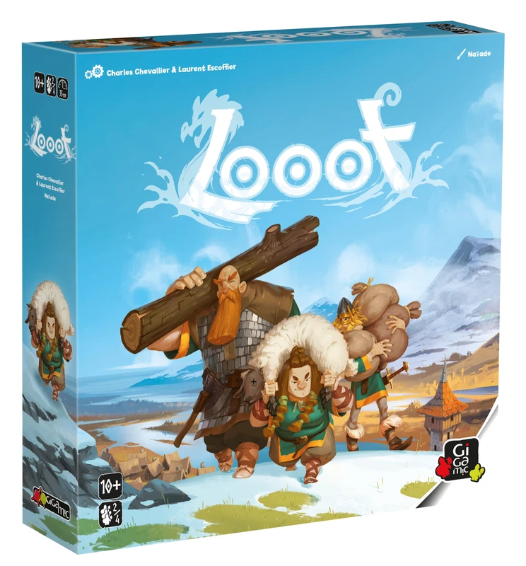 GIGAMIC LOOOT - Viking Family Strategy Board Game