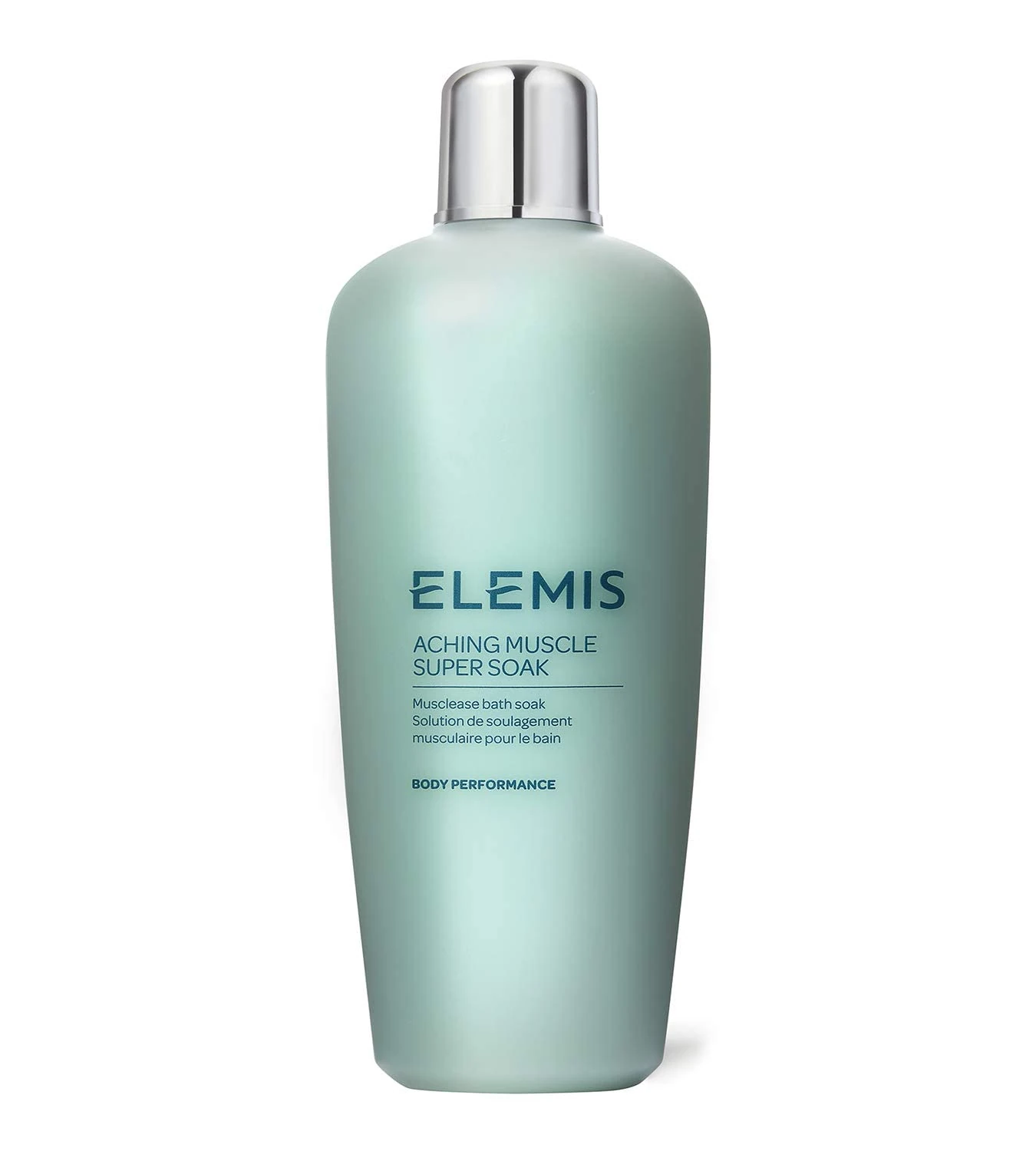 ELEMIS Aching Muscle Super Soak 400ml - Eases Muscle Tension, Relieves Aches & Pains, Relaxing Bath Soak with Essential Oils, for Post-Workout Recovery