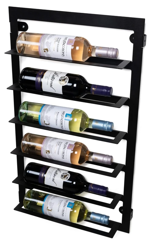 Blackwell Wine rack - for 6 bottles - Black - Image 1