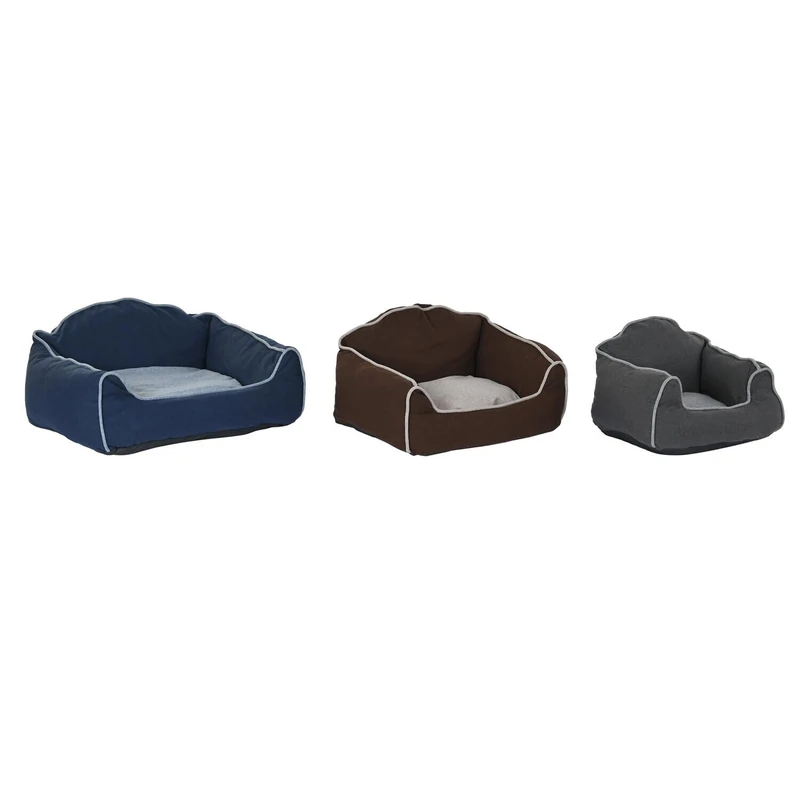 Camouflage Mascot Set of 3 Polyester 72 x 61 x 34 cm Azul - Image 1