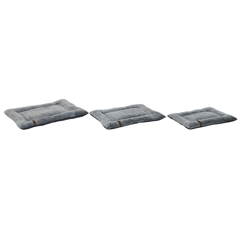 Camo Mascot Set of 3 Polyester 86 x 69 x 7 cm Grey Claro - Image 1