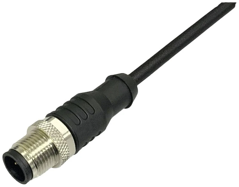 BKL Electronic 2700025 Sensor/Actuator Connection Cable M8 Plug Straight 5 m Number of Poles 4.5 Pack of 1