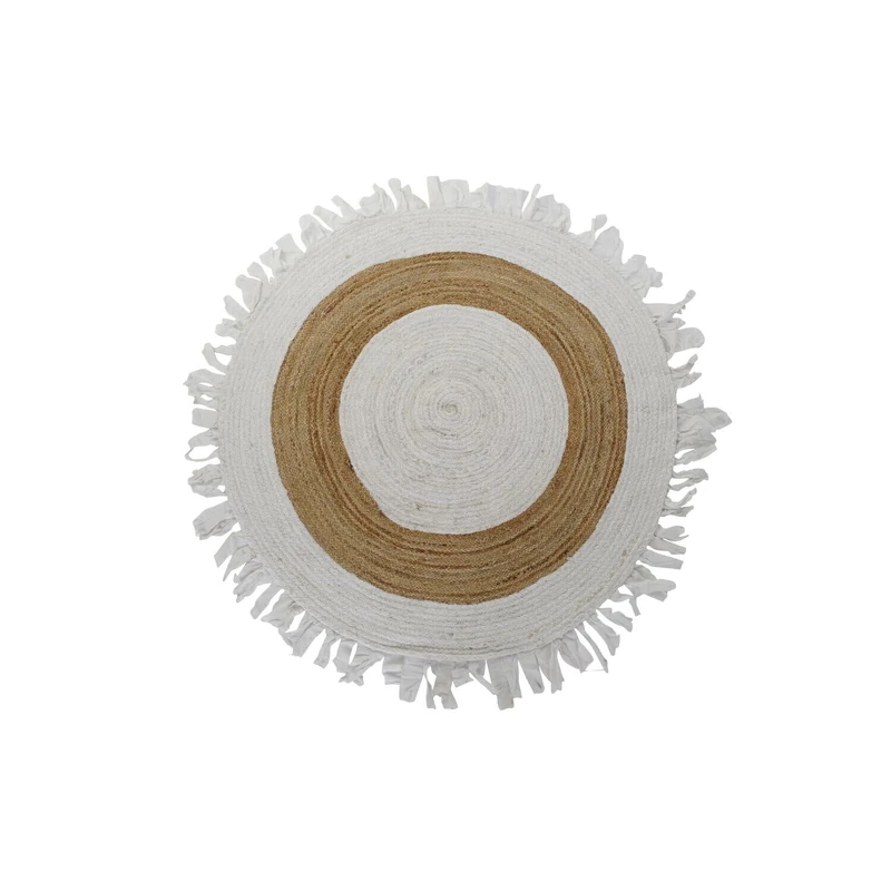 ALFOMBRA Algodon Yute 140X140X1 2100 GSM FLECOS