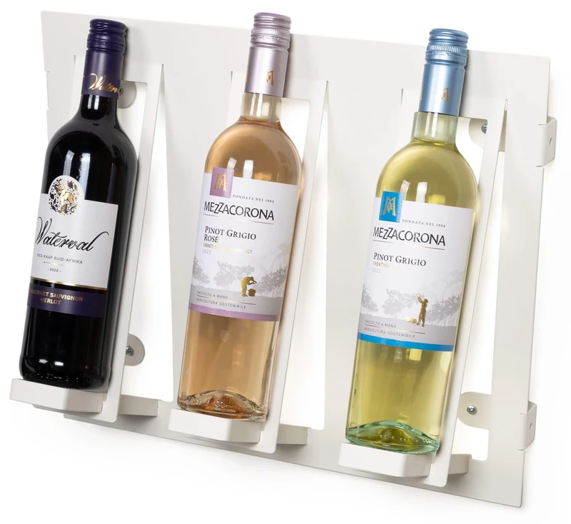 Blackwell Wine rack - for 3 bottles - White - Image 1