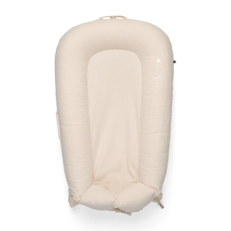 DockATot Deluxe+ Cover - Sand Chambray