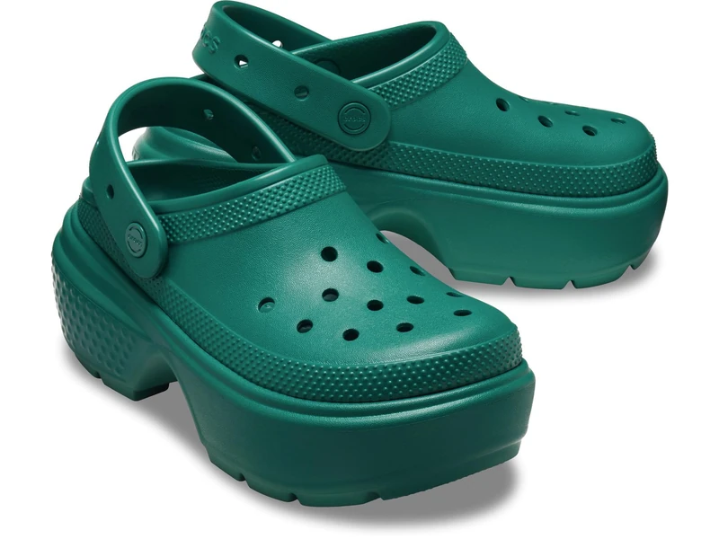 Crocs, Unisex Adult, Stomp Clog, Emerald, 6 UK Men/ 7 UK Women