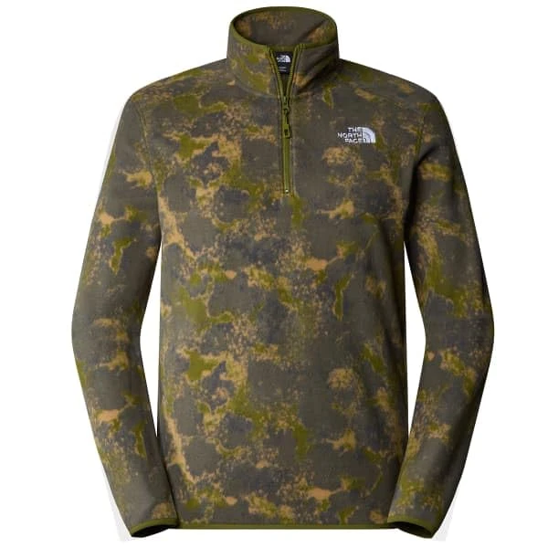 The North Face 100 Glacier Pants Forest Olive Moss Camo Print XXL - Image 1