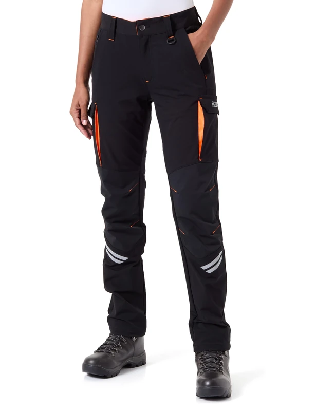 sparco Oregon Trousers, Orange, XS
