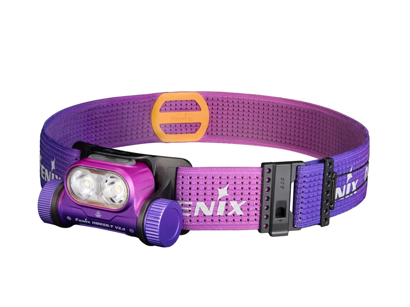 fenix HM65R-T v2.0 Nebula, Rechargeable Lightweight Running & Outdoor Head Torch | 1600 Lumens | 170m | 300 Hrs Max | Bi-Directional Click Adjustable Sport Headband | White & Warm White Beams | IP68