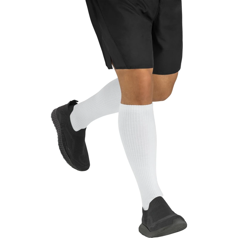 JOBST Activa Athletic Compression Socks, White, M