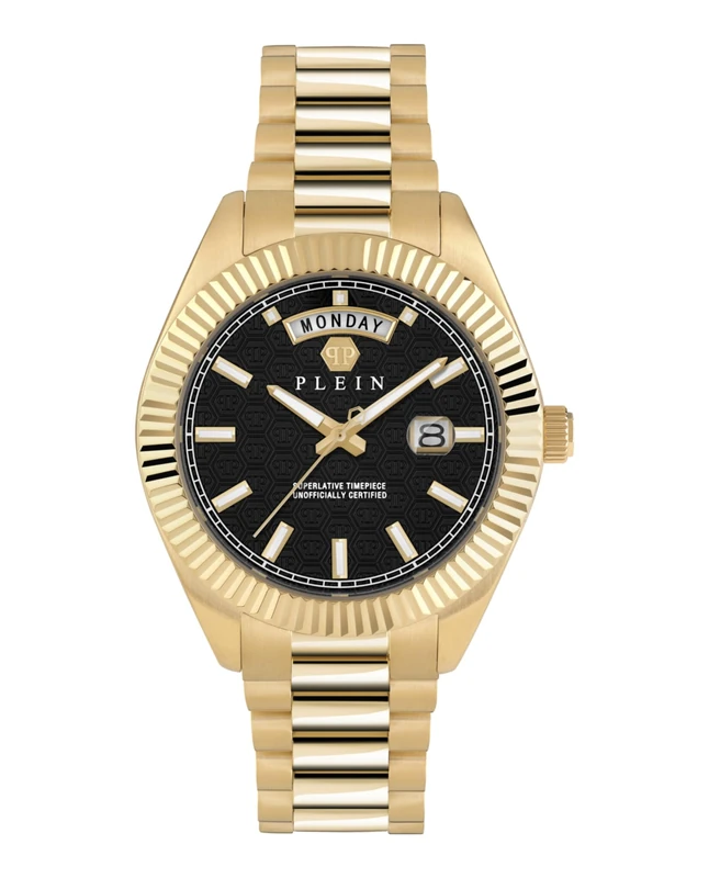 Philipp Plein Men Analogue Quartz Watch Date Superlative Gent - Image 1