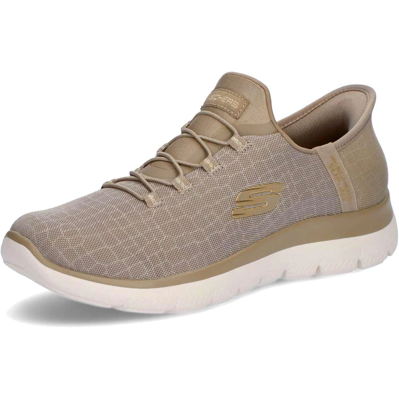 Skechers Hands Free Slip-ins Summits Classy Night - Taupe/Gold