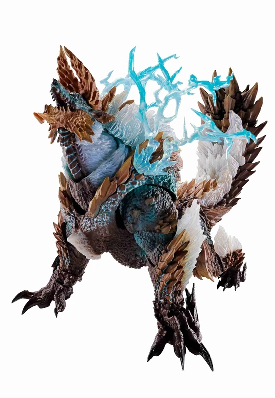 BANDAI Monster Hunter figurine S.H. MonsterArts Zinogre 20th Anniversary Edition 29 cm, BTN66236-1