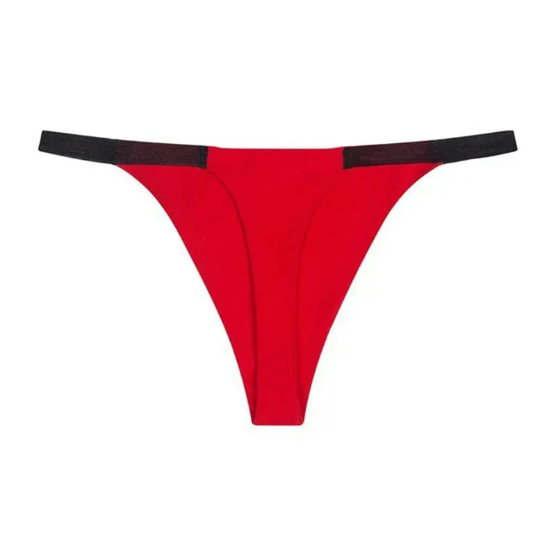 VHPNWJOB Underwear Women Panties For Women Lingerie Thongs Low-Rise G-Strings T-Shaped Pants Underwear-Red-S-1Pc