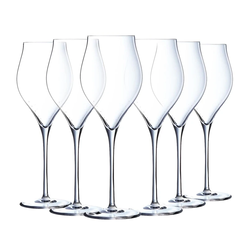 Chef & Sommelier Exaltation Collection 6 Champagne Flutes 35 cl Made in France Reinforced Packaging