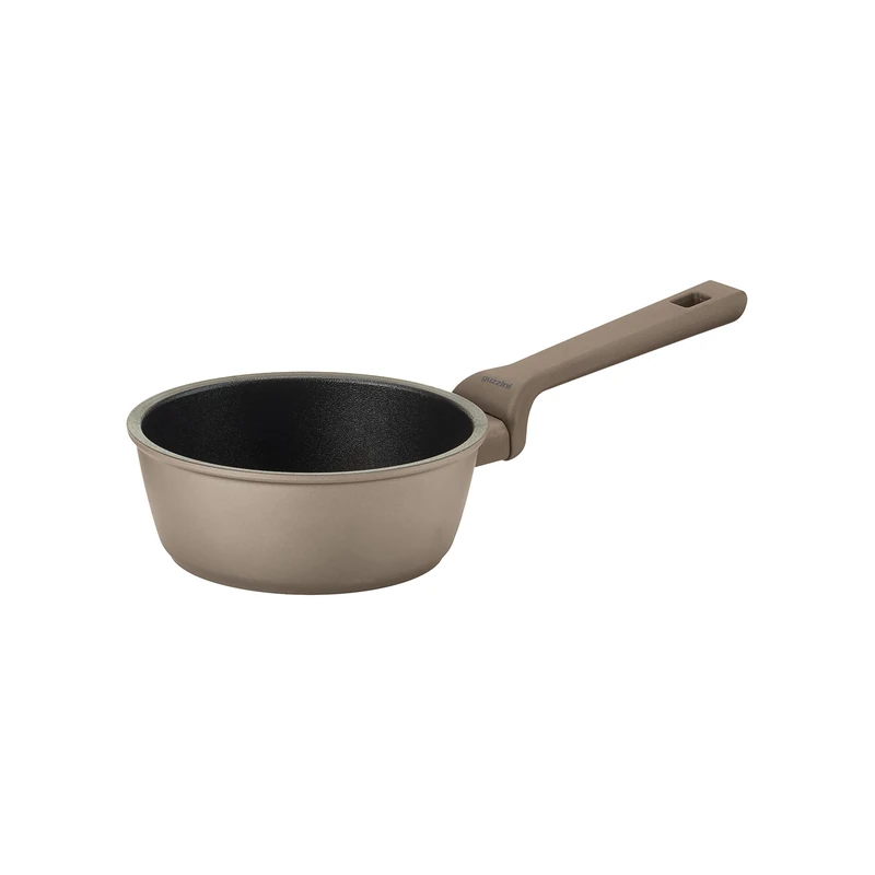 Guzzini - Cook&Strong, Non-Stick Saucepan with Handle Ø16 cm - Bronze - 288268267