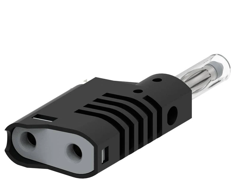 Electro PJP 1089-CD1-N Banana Plug Straight Pin Diameter 4 mm Black Pack of 1