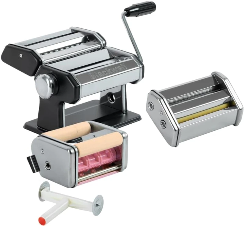 Blackwell Pasta Machine Set (with 2 attachments) - Black - Image 1