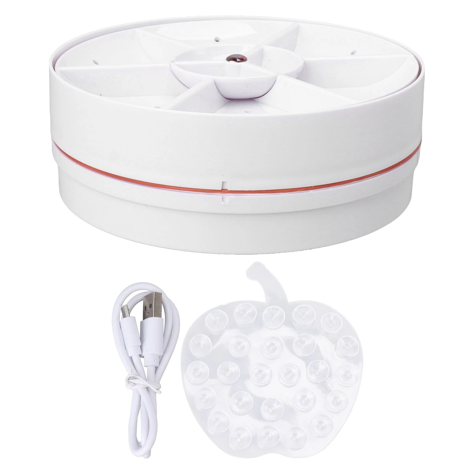 Dishwasher, Portable Mini Dishwasher, Small Installation, Fruit and Vegetable Washing Machine, Cordless Dishwasher (Red)