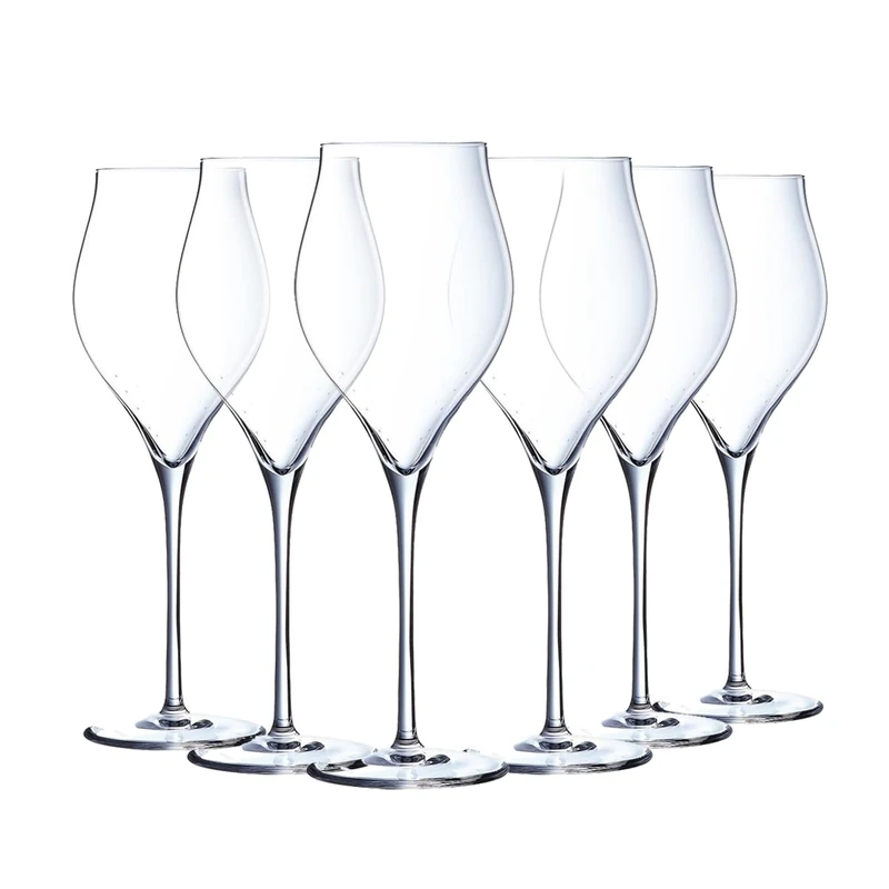 Chef & Sommelier Exaltation Collection 6 Champagne Flutes 30 cl Made in France Reinforced Packaging